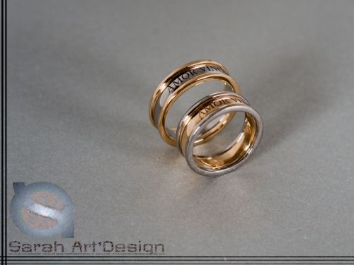 alliances or gris or rouge