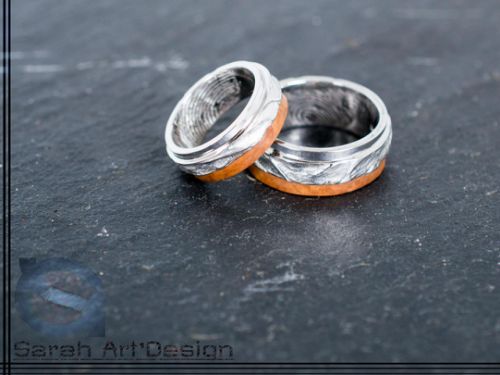 alliances or blanc bois de rose