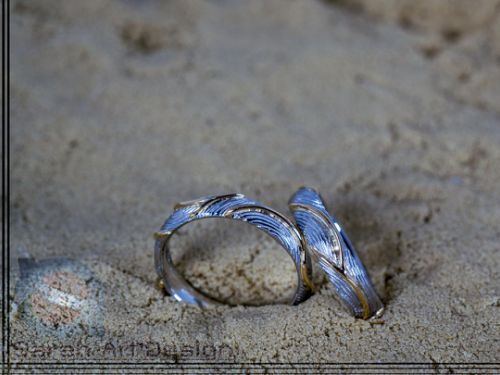 alliances platine or jaune